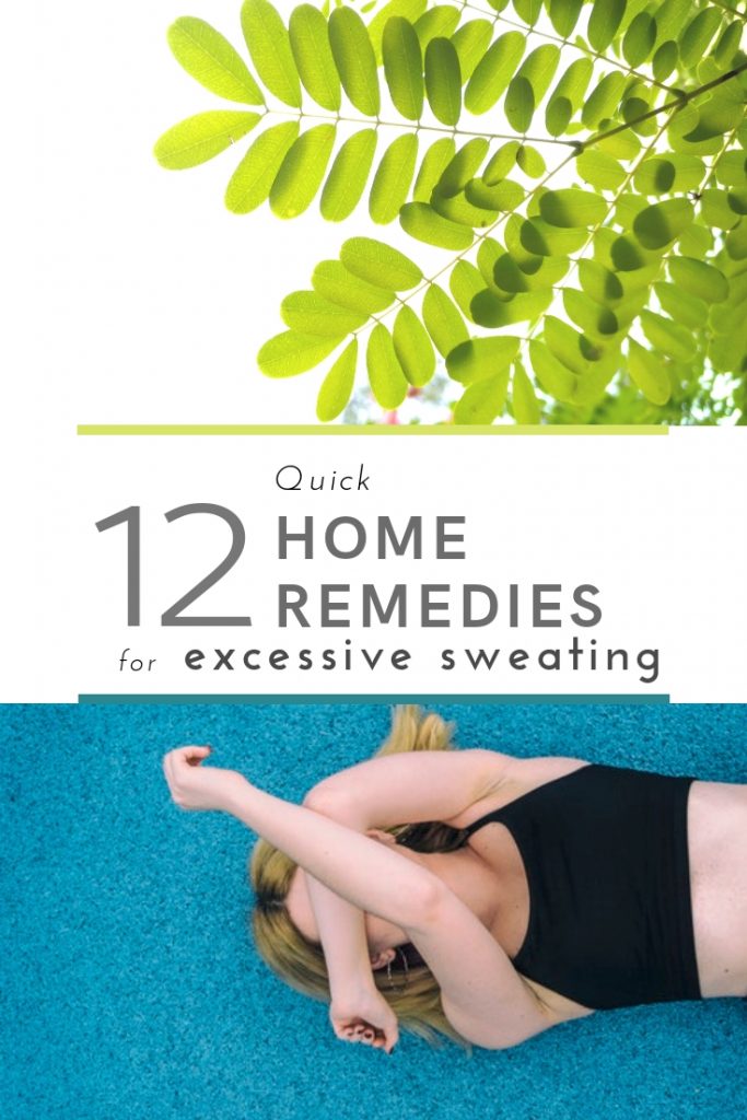 12 Home Remedies for Excessive Sweating and natural tips