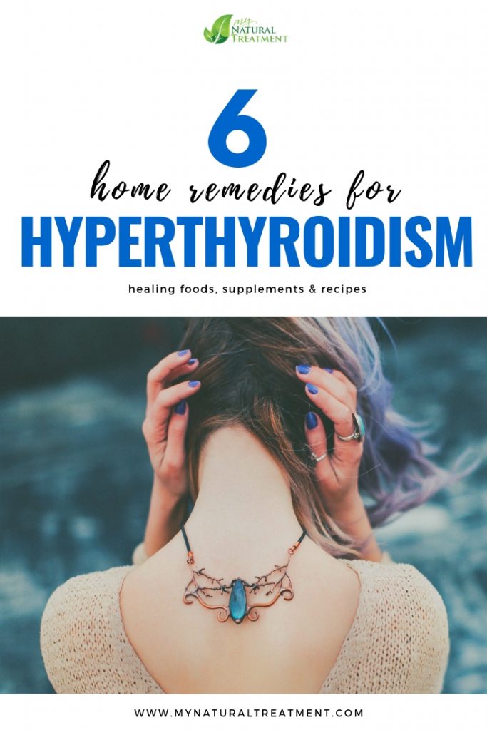Heal your thyroid with some home remedies for hyperthyroidism. #hyperthyroidism