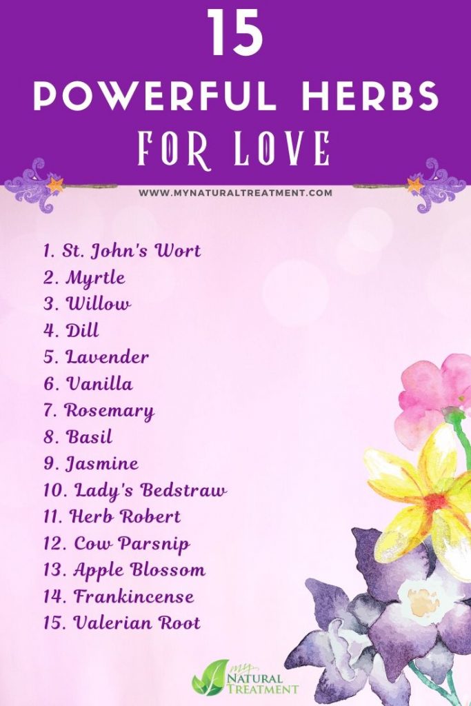 15 Powerful Herbs for Love - Use herbs for magic spells