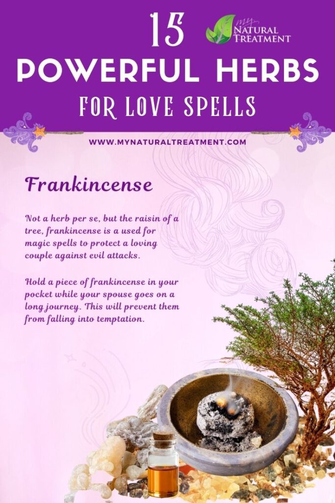 Frankincense - Powerful Magic Herbs for Love Spells