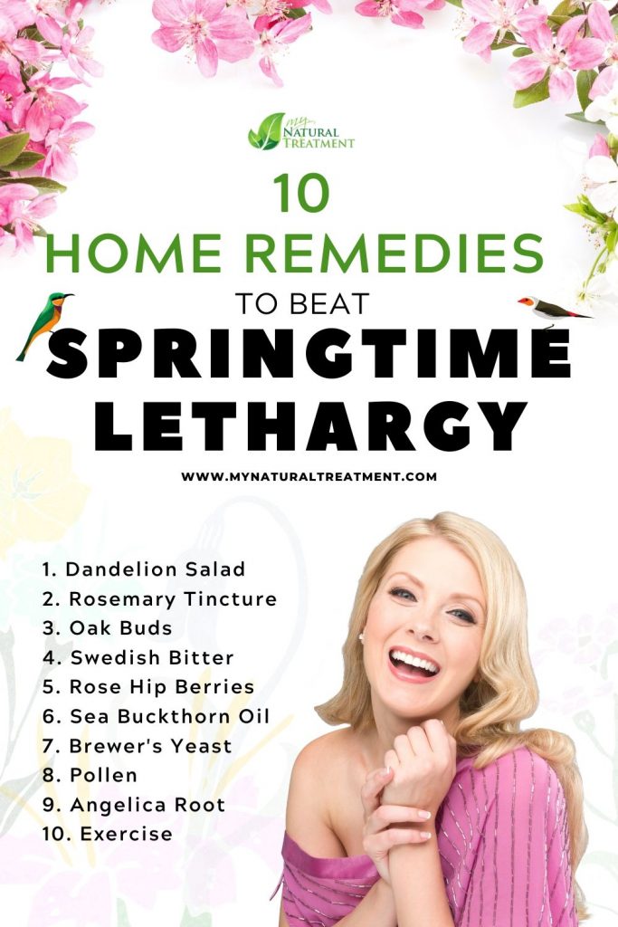 10 Home Remedies for Springtime Lethargy