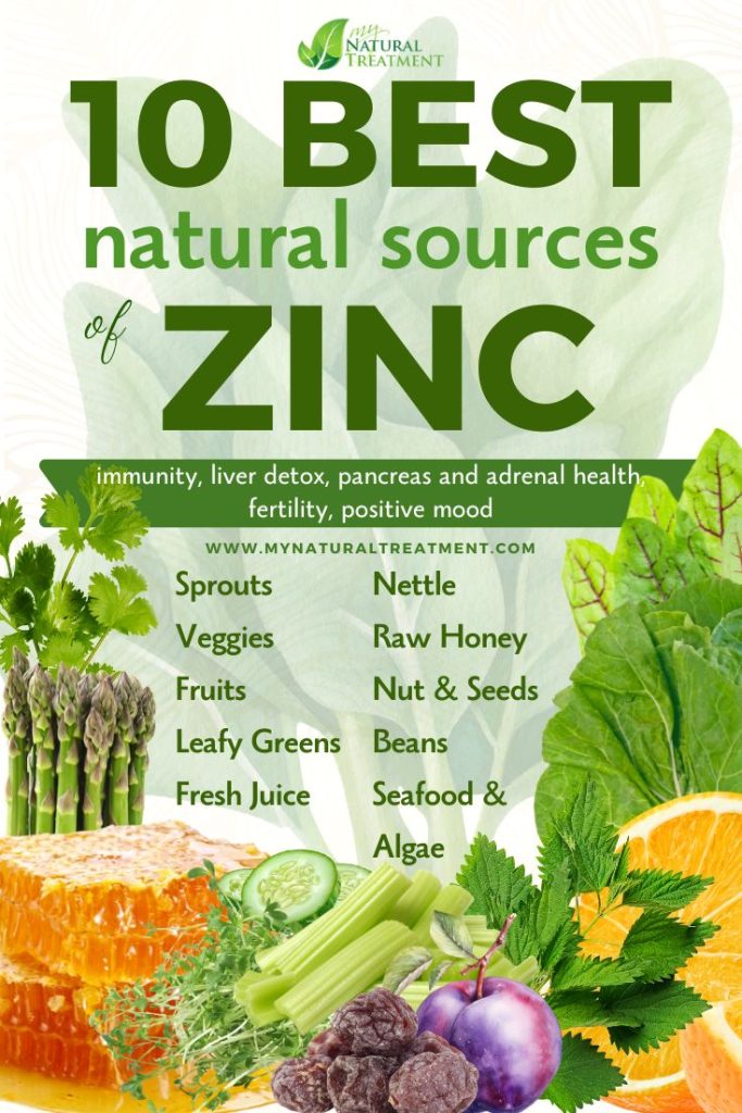 10 Best Natural Sources of Zinc 8 10 Best Natural Sources of Zinc - MyNaturalTreatment.com