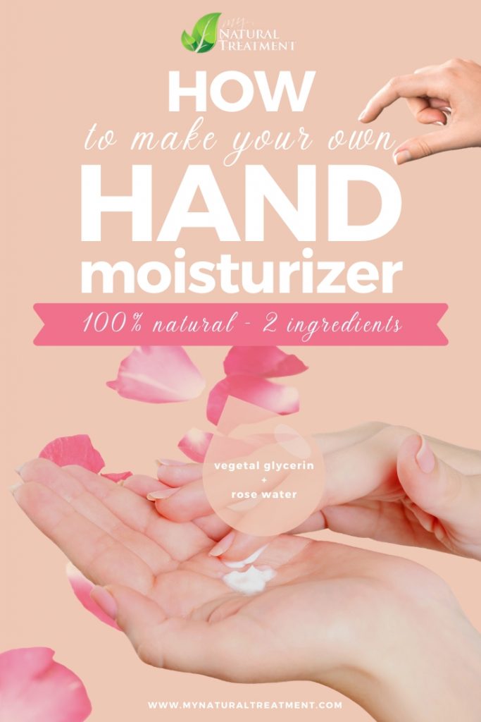 Natural Hand Moisturizer Recipe with 2 Ingredients Only