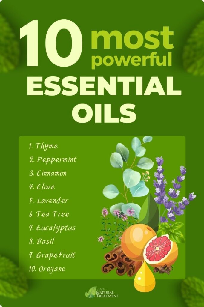 10 Most Powerful Essential Oils and Their Uses - MyNaturalTreatment.com