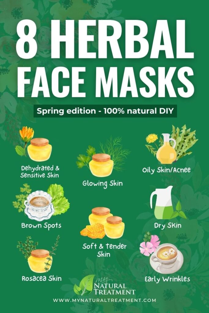 8 Best Herbal Face Masks for Skin – Spring Edition - MyNaturalTreatment.com