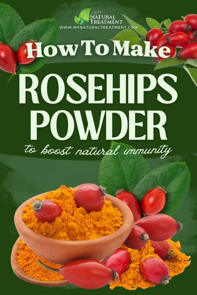 How to Make Rosehip Powder - Rosehip Powder Recipe - MyNaturalTreatment.com