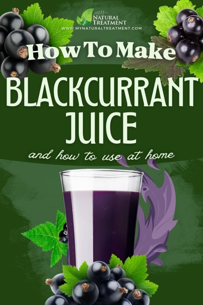 How to Make Blackcurrant Juice and Use at Home 4 How to Make Blackcurrant Juice and Use at Home - Blackcurrant Juice Uses - MyNaturalTreatment.com