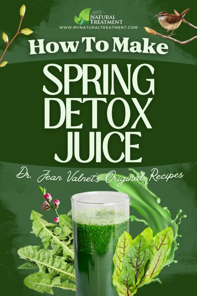 Dr. Jean Valnet's Spring Detox Juice Recipes 5 Dr. Jean Valnet's Spring Detox Juice Recipes - MyNaturalTreatment.com