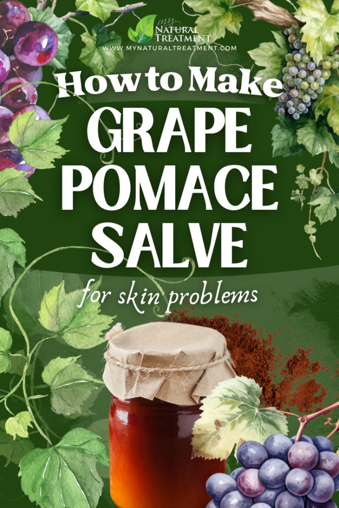 How to Make Grape Pomace Salve for Skin Problems 5 What Is Grape Pomace Used For – How to Make Grape Pomace Salve for Skin Problems - Grape Pomace Uses - MyNaturalTreatment.com