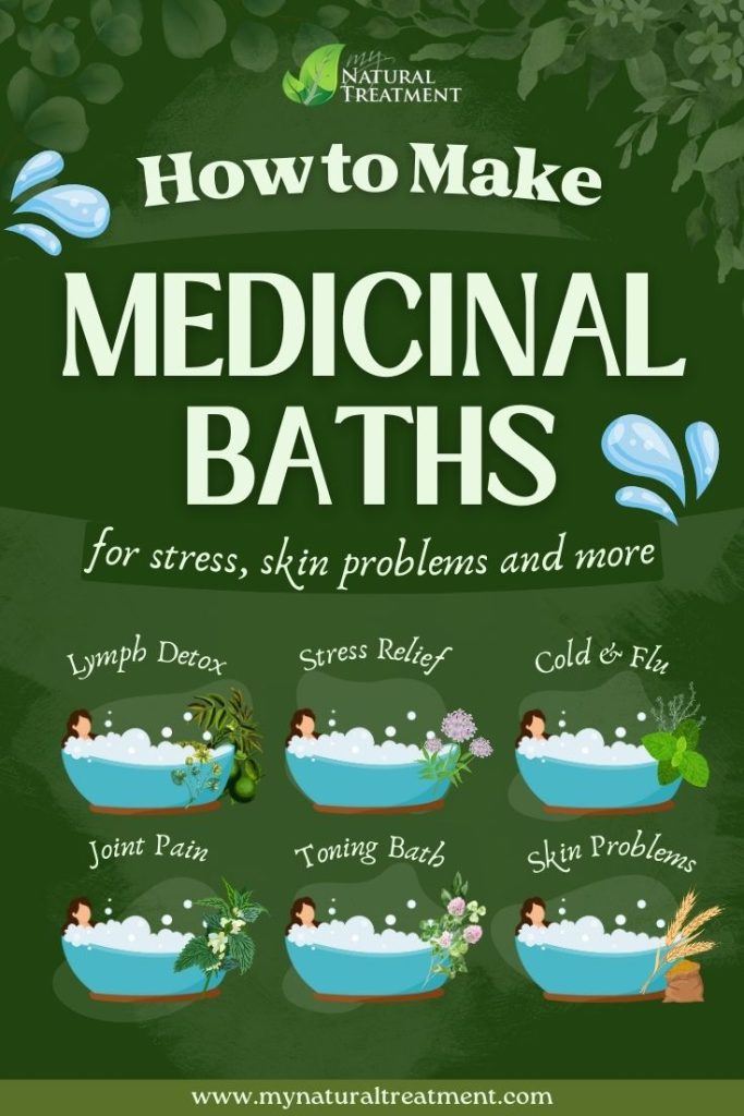 6 Medicinal Baths and Their Health Benefits - Bathing in Herbs - MyNaturalTreatment.com