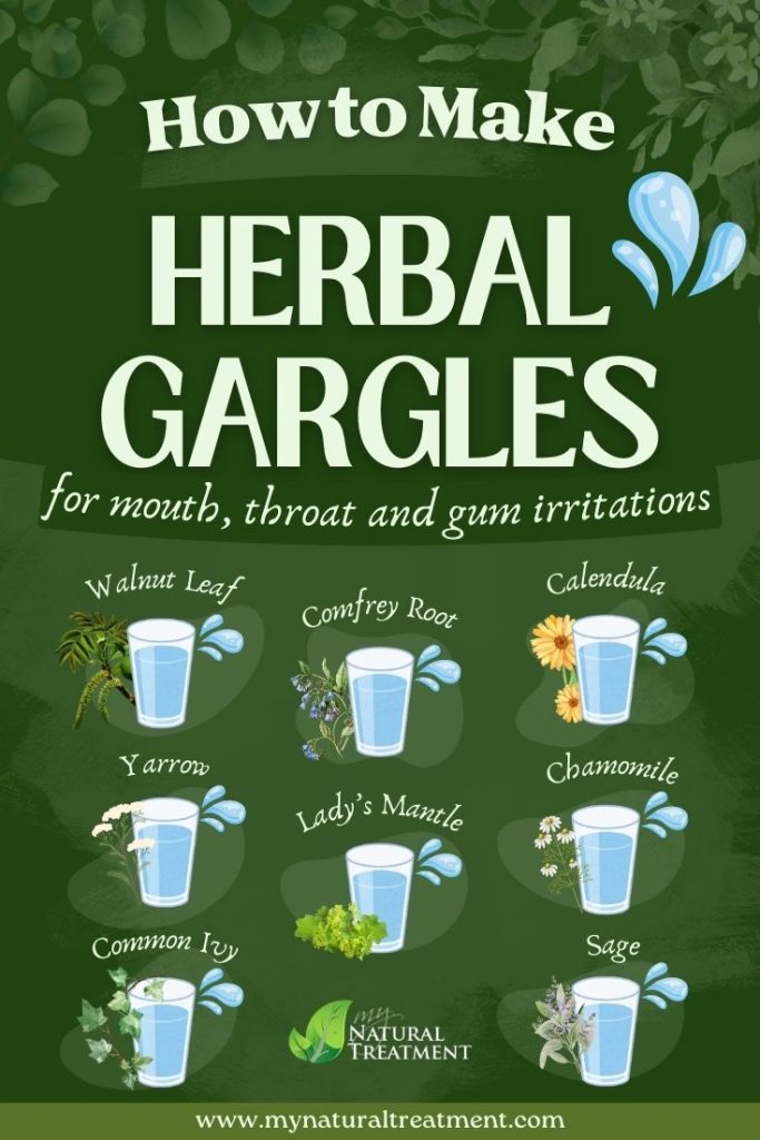 8 Best Herbal Gargles for Mouth Irritations and How to Use - MyNaturalTreatment.com