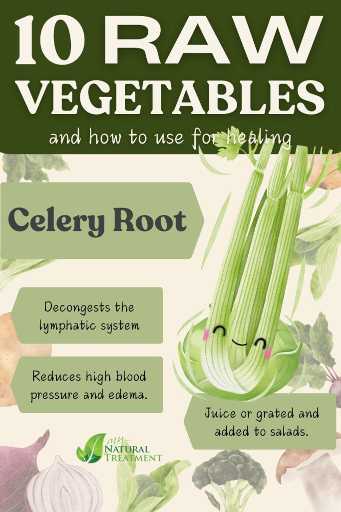 10 Raw Vegetables with Incredible Health Benefits and How to Eat Them 11 Horseradish - Raw Vegetables with Incredible Health Benefits and How to Eat Them - MyNaturalTreatment.com