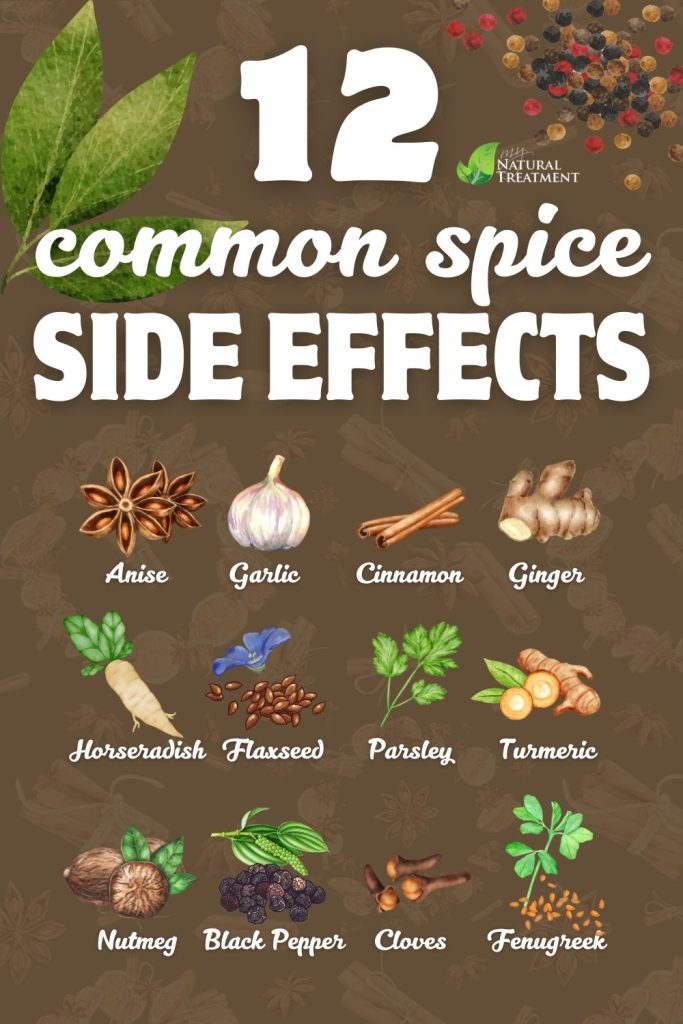 12 Common Spice Side Effects You Should Know 5 Common Spice Side Effects You Should Know - MyNaturalTreatment.com