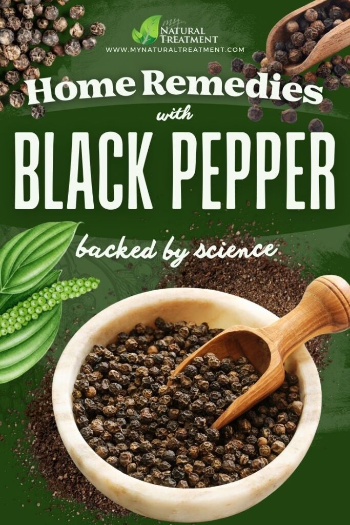 6 Home Remedies with Black Pepper 5 6 Home Remedies with Black Pepper - MyNaturalTreatment